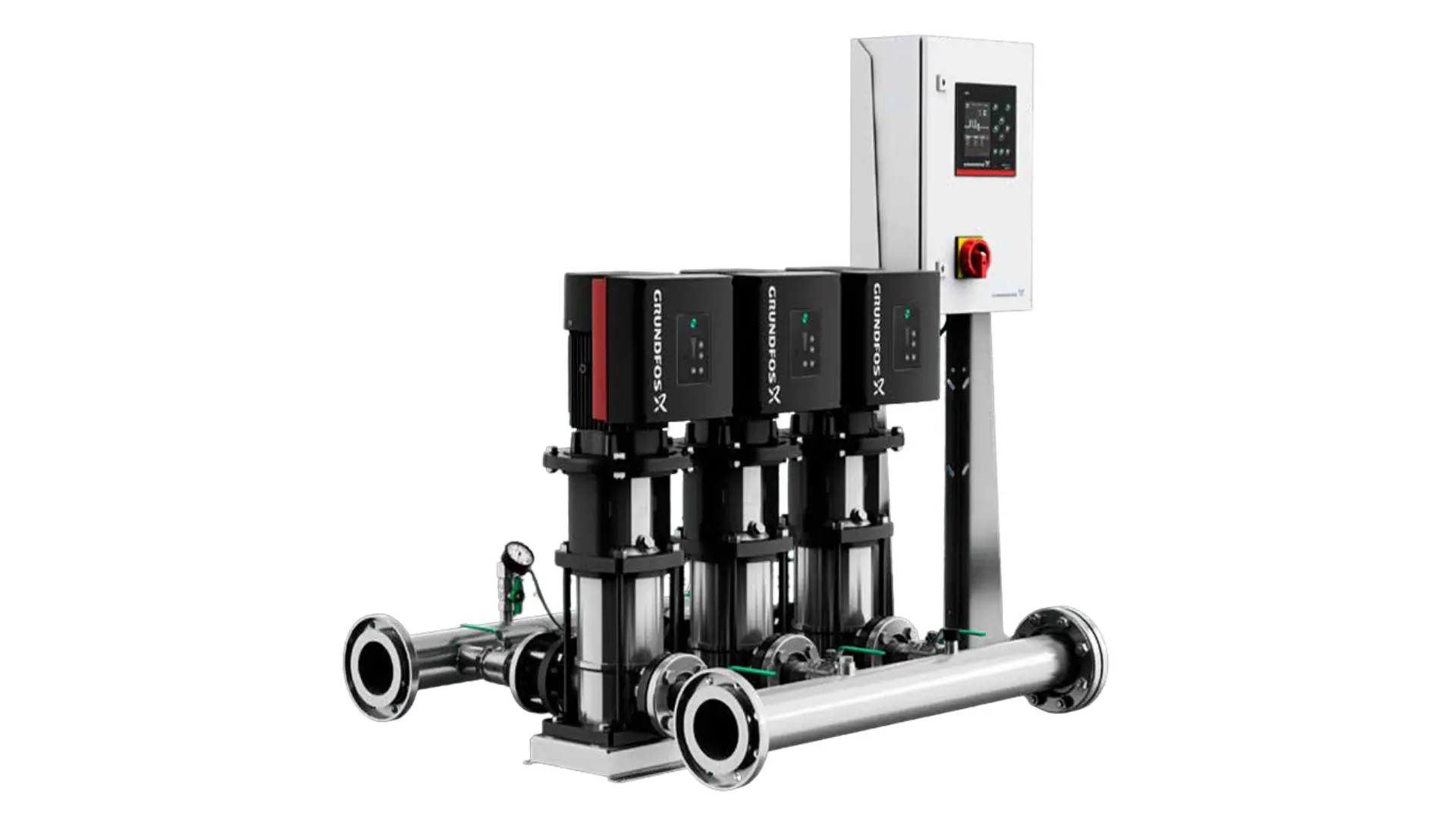 Equipo booster Hydro MPC de Grundfos Triplex