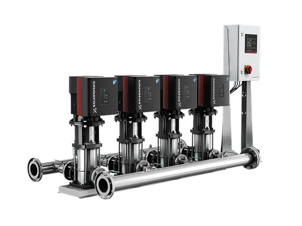 Equipo booster hydro MPC de Grundfos Quadruplex