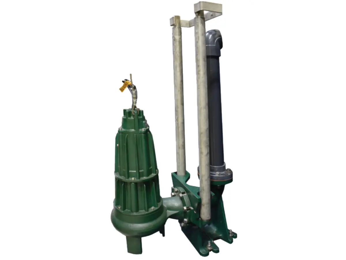 Bomba Zoeller con sistema de izaje